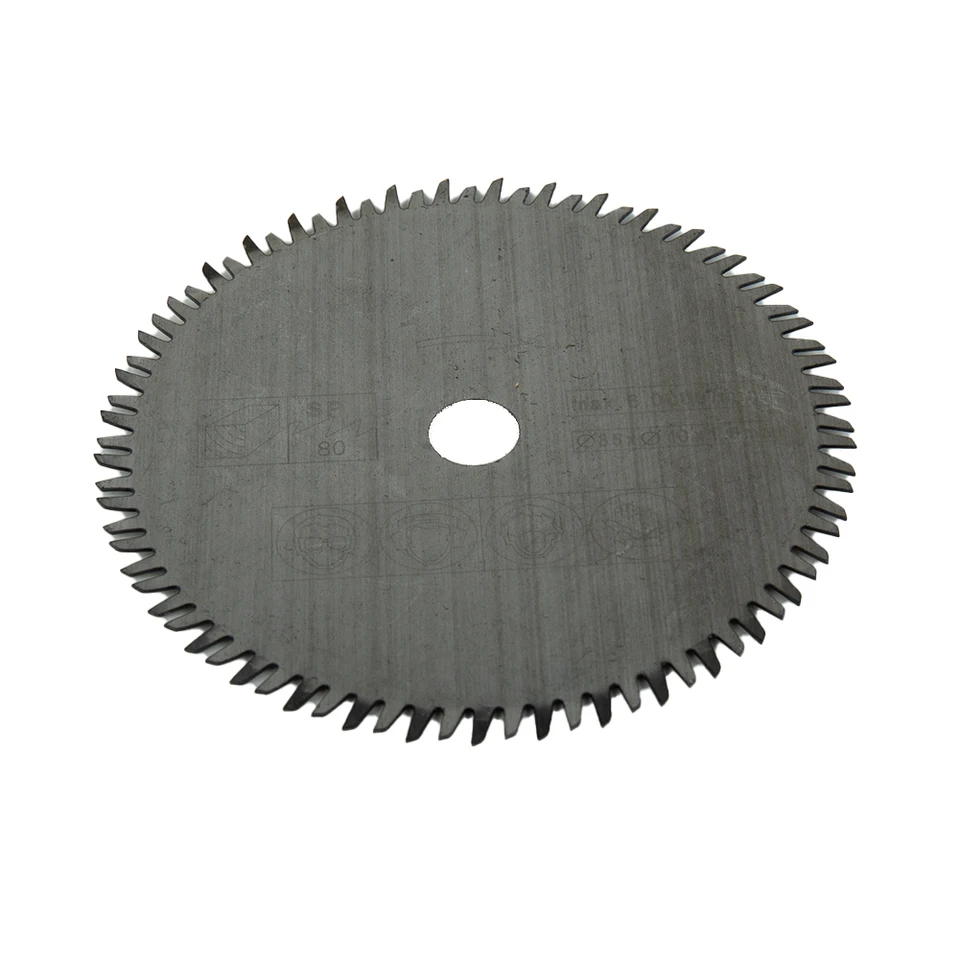 1pc 85 mm kruhová pílová rezanie píly Disk 10 mm otvor 80teeth tvrdá zliatina čepeľ pre drevené plastové dosky PCB na rezanie dosky