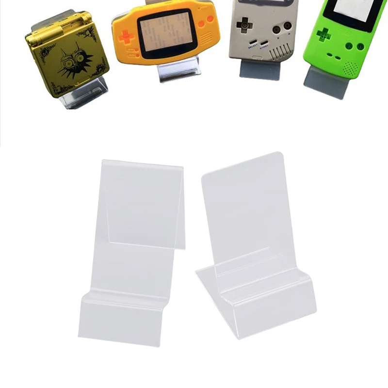 1PC Acryl Display Stand for Gameboy GB GBC GBA GBP PSP NDS 3DS 2DS PSV PSVita Mobile Game Console Prenosná držiak