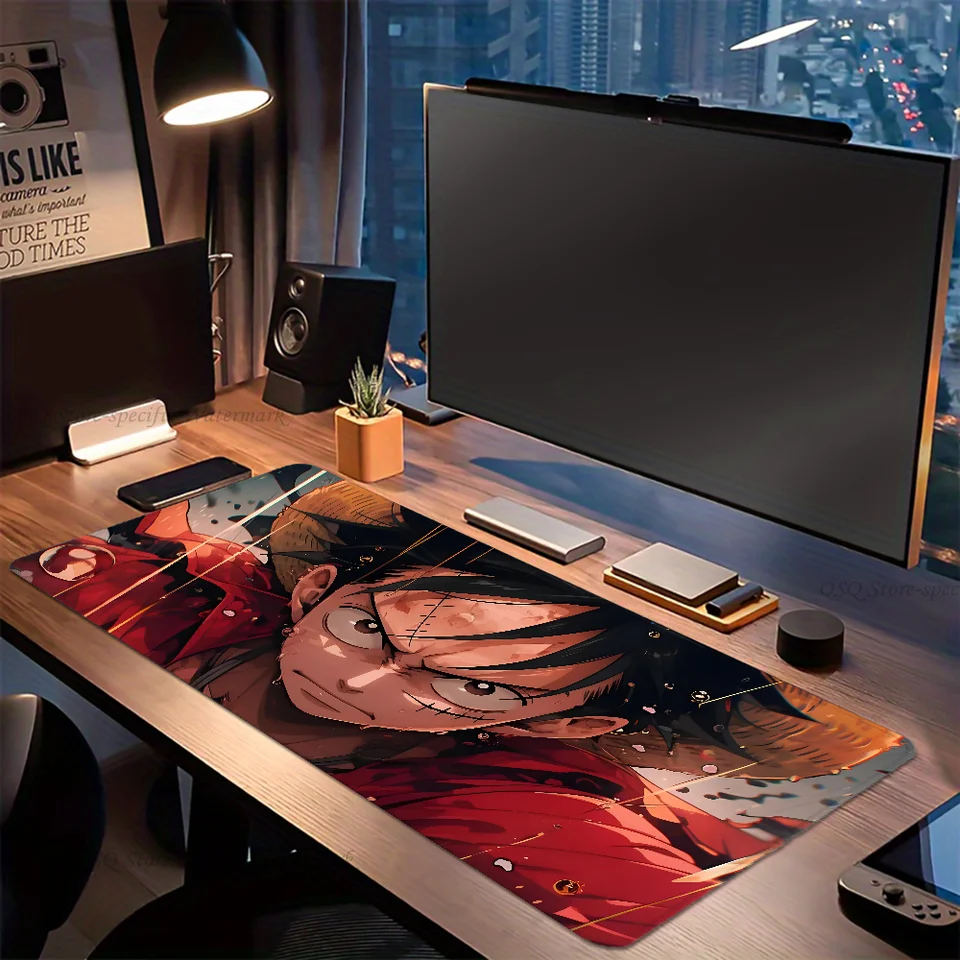 1pc amín o jeden kus Luffy Mouse Mat Desk s rohožkou s herným príslušenstvom pre hlavné hry XXL Klávesnica Padding Rat Mat