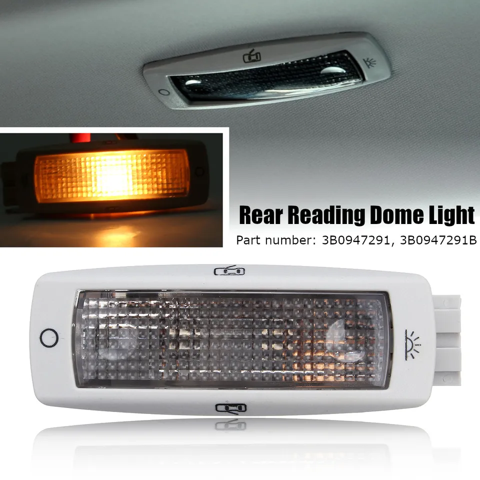 1pc auto zadné čítanie mapa Dome Light Stropná lampa pre VW Golf Passat Tiguan pre SkoDa Fabia Superb pre sedadlo Leon 3B0947291