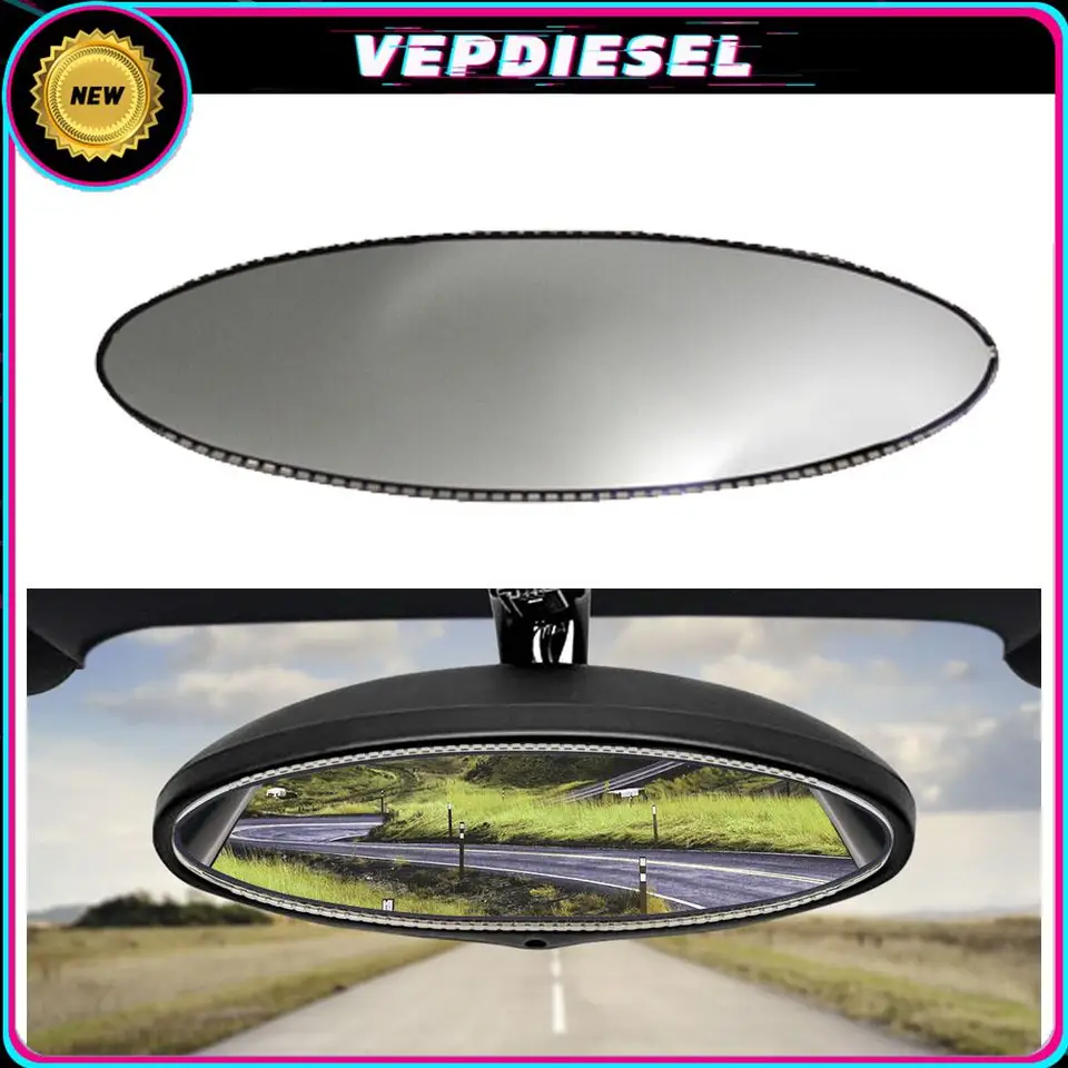 1pc Automatické stmievanie oválneho zadného pohľadu Zasteniava zrkadlo Výmena sklenenej bunky pre BMW E46 M3 E39 m5