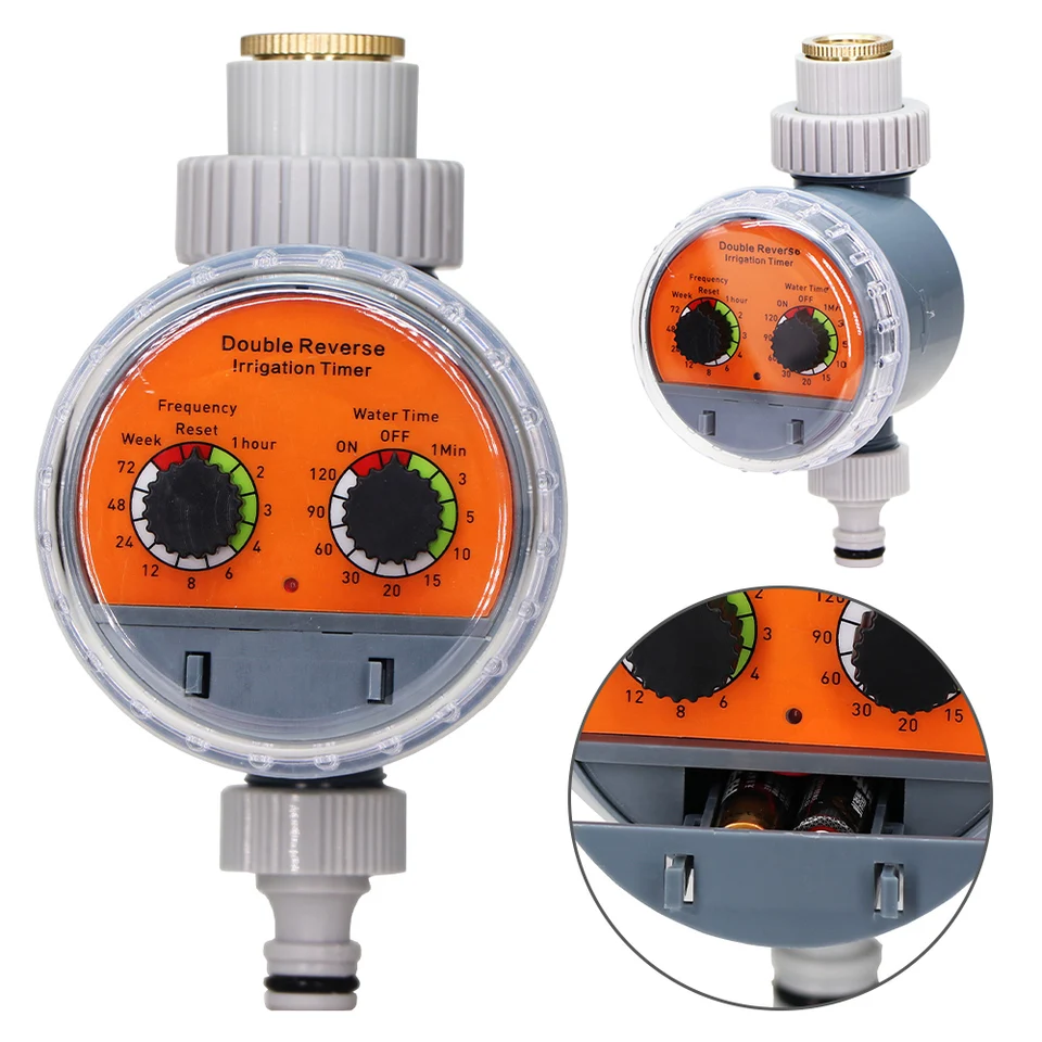 1PC Automatický vodný LCD displej LCD guľový ventil časovače záhradné zavlažovanie LCD elektronické zalievanie domáceho ovládača Systém skleníka