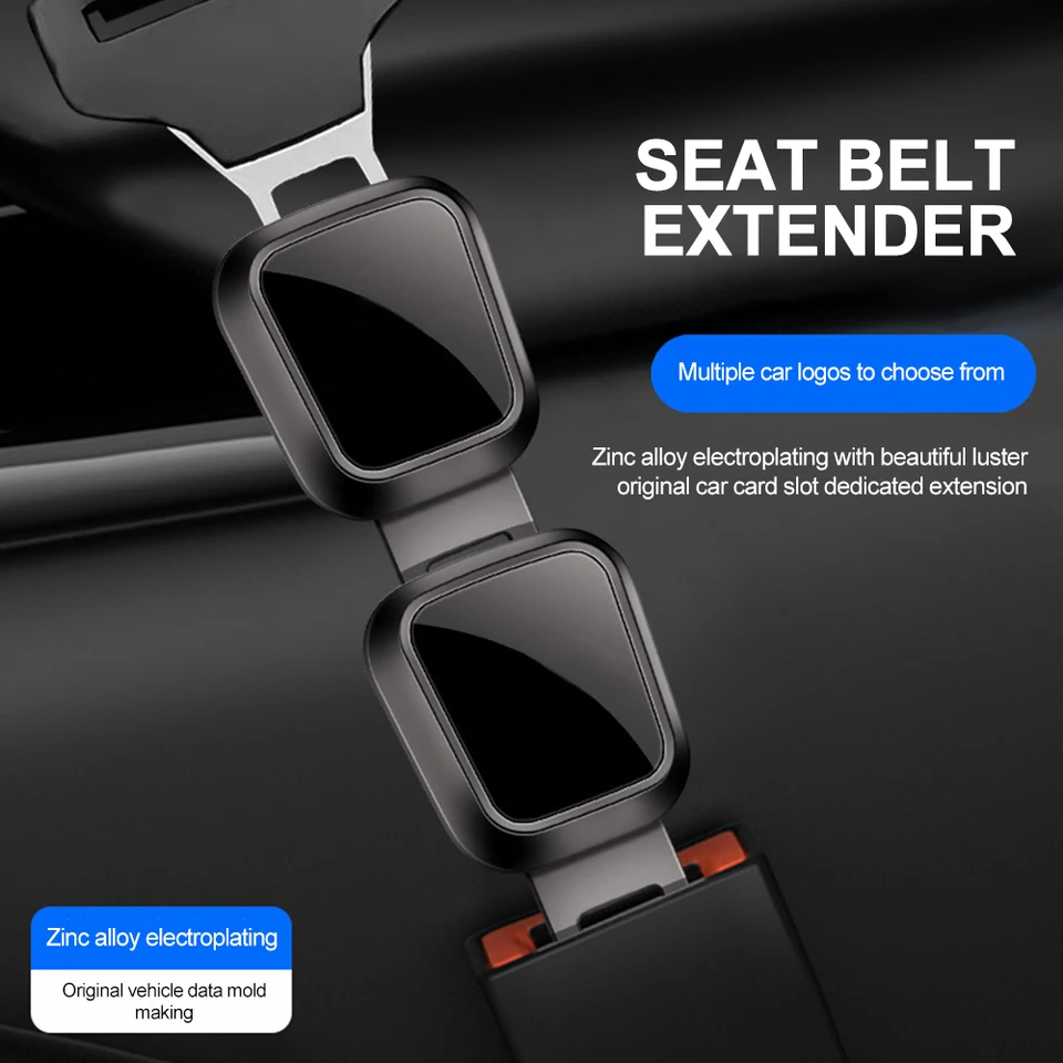 1pc autosedačky autosedačky Clip Extender Bezpečnosť bezpečnostného pásu Zátka Spona Stačí zástrč