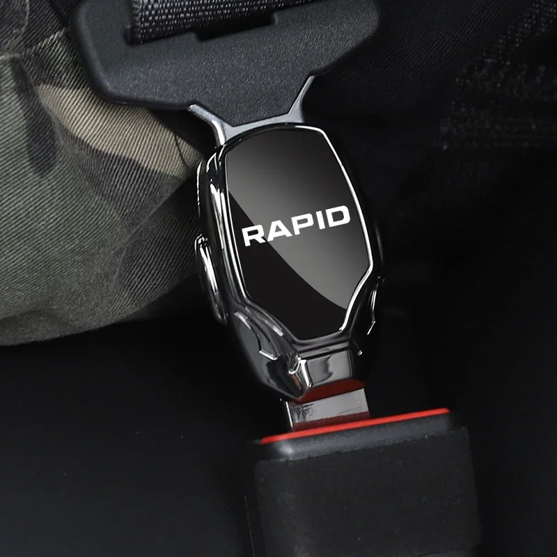 1pc autosolovacím pásom kovové šperky na bezpečnostné pásové doplnky pre SkoDa Rapid