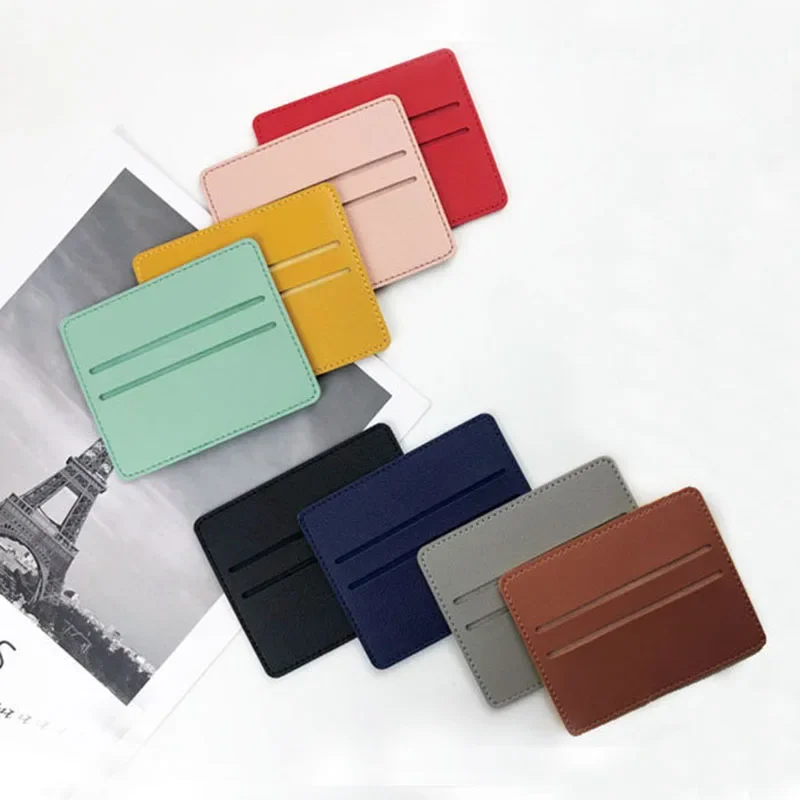 1PC Bank Credit ID Držiteľ Organizátorka Velfose Card Slim Card Storage Bag Organizátor Plátok vrecko na puzdro vrecko na puzdro