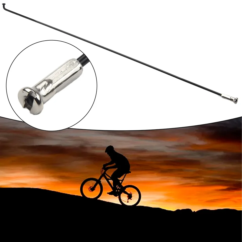1PC Bicycle Spoke 14G lakte, priemer 2 mm, plochá veľkosť 2,9 mm*1,1 mm horský bicyklový bicykel.