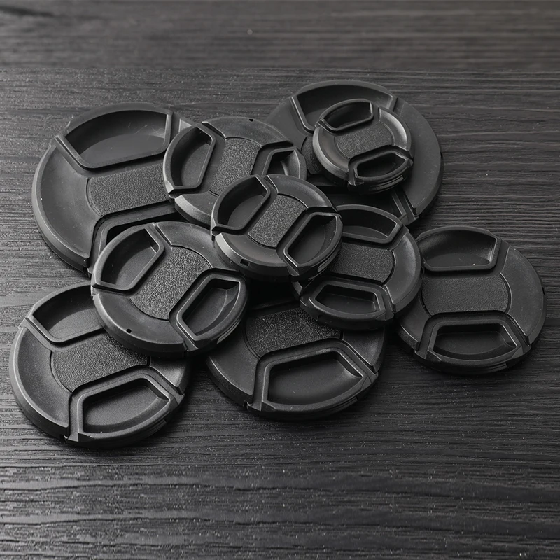 1PC CAMATION CAM SI Vysokej kvality 40,5 mm 49 mm 52 mm 55 mm 58 mm 62 mm 67 mm 72 mm 77 mm 82 mm Snap na prednú čiapku pre fotoaparát pre fotoaparát