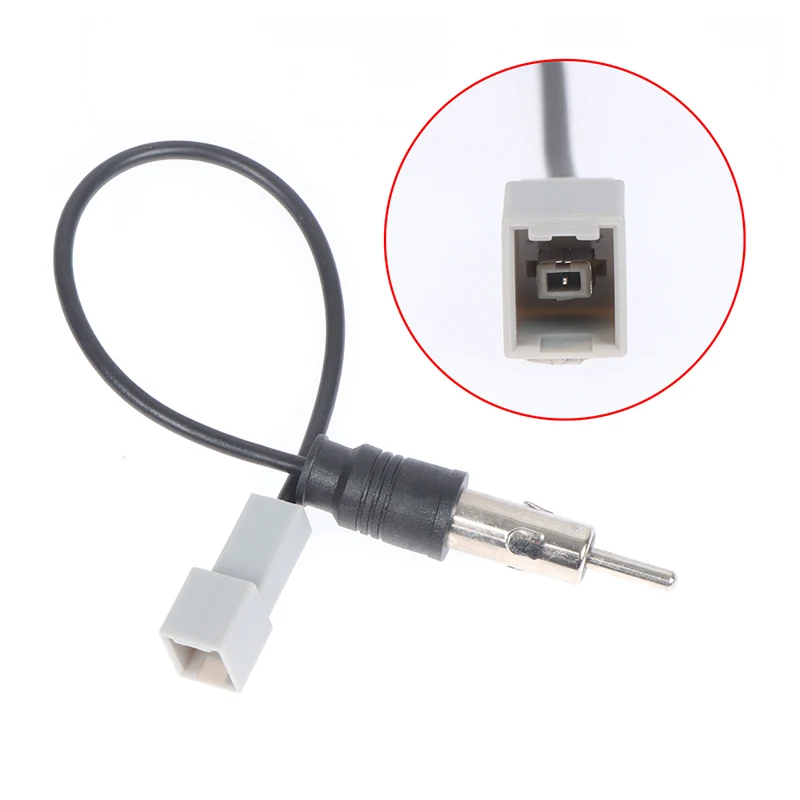 1pc Car Anténa adaptér ženský konektor FM Radio CD drôtený kábel pre Kia Borrego Carens Carnival VQ Soul Picanto Sportage Sorento
