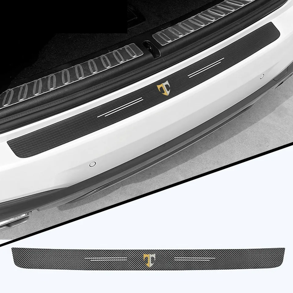 1PC Car Trunk Dekoratívne ochranné nálepky Modifikácia pre Hyundai Tiburon Coupe T Styling Automatické príslušenstvo