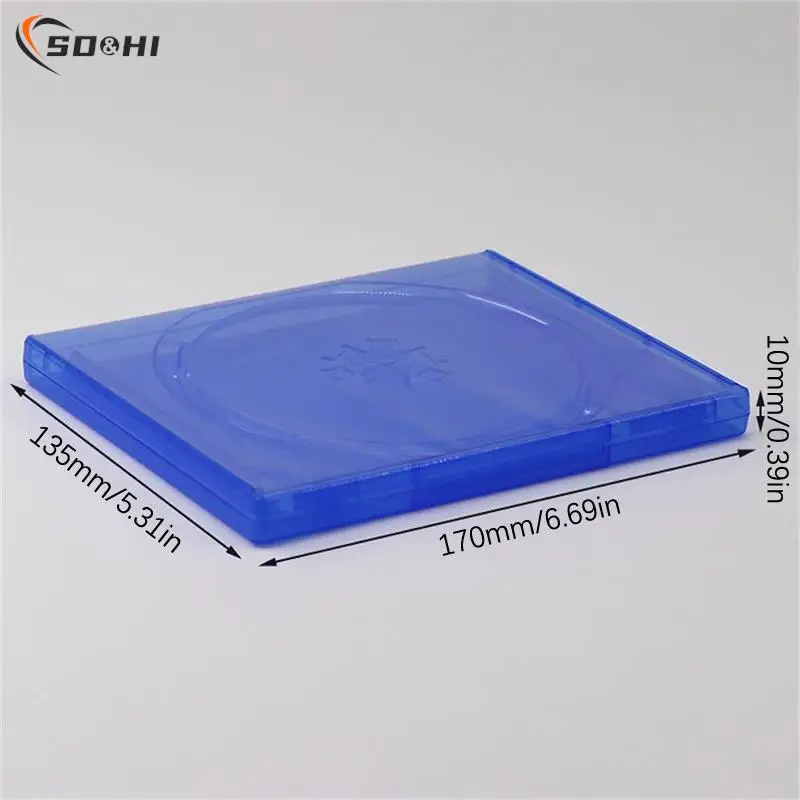 1pc CD DVD Diss Storage Box Cover Cover CD Game Puzdro Chránka Kompatibilná pre puzdro na disk disku PS5 / PS4