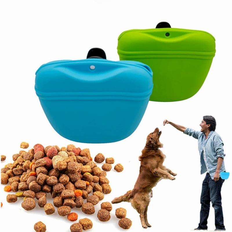 1pc domáce zvieratá prenosné psie výcvik v taške Tag ošetrenie občerstvenia Dogs poslušnosť agility vonkajšie kŕmne skladovacie puzdro s jedlom v taške