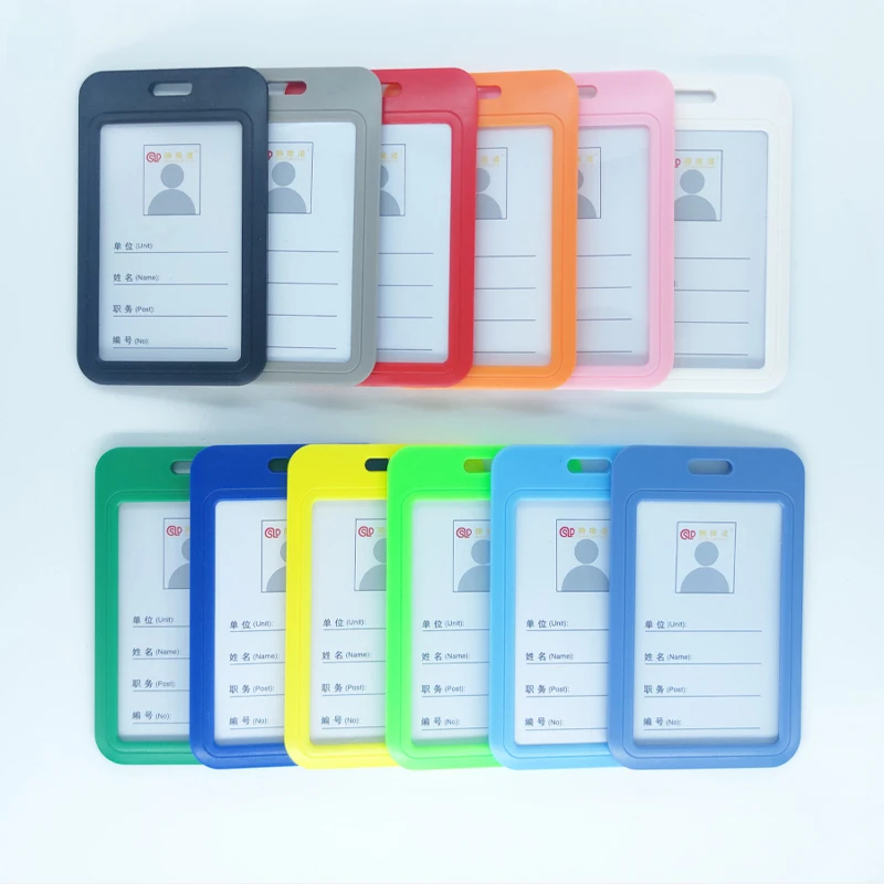 1PC Držiteľ kariet na stiahnutie Buckle Business odznak Card Case Card Card Clip Lekári a sestry visia certifikáty