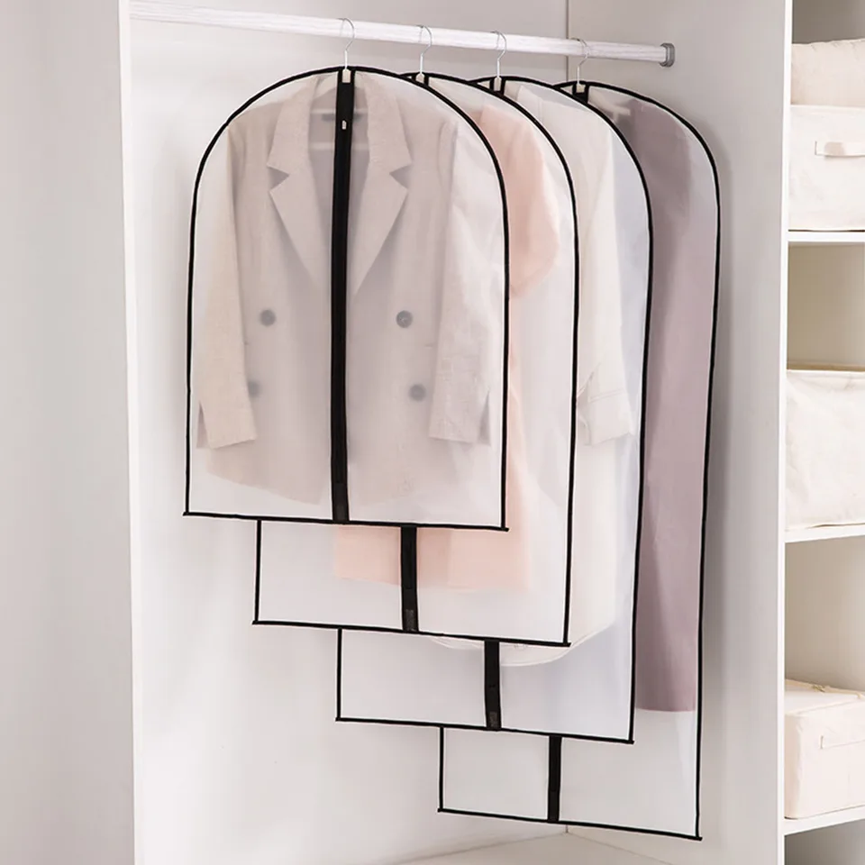 1pc DustodoPusp Atter Cover Tašky odevy zavesené oblečenie oblečenie Cast Prach Cover Cover Home Storage Bag Pase Organizátor puzdra