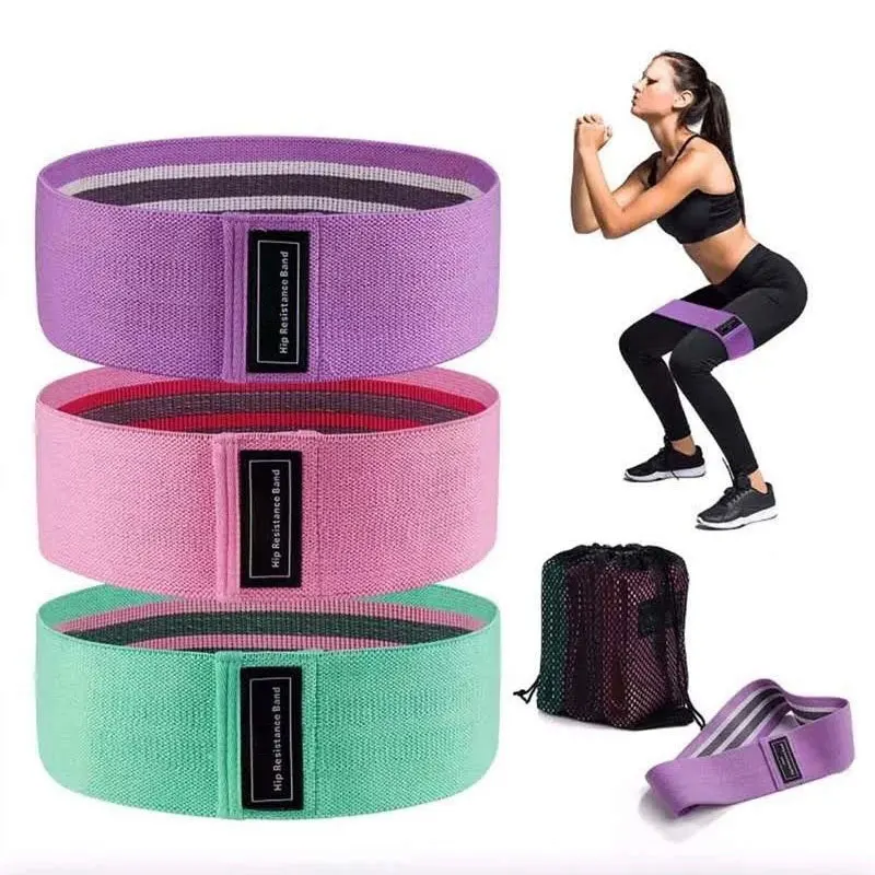 1PC Elastic Squat Resistance Band Butt Circle Prenosná športová fitness telesná skupina Striedová výcviková výcviková výcviková výcviková skupina