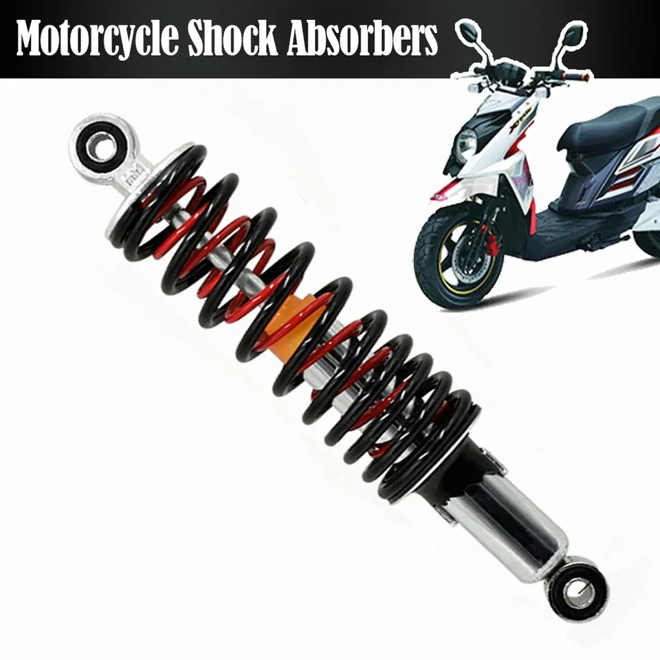 1PC Elektrický absorbér motocyklov s tekutinou vo vnútri 250 mm 270 mm 290 mm 310 mm nastaviteľné absorbéry zavesenia zadného zavesenia 800 libier