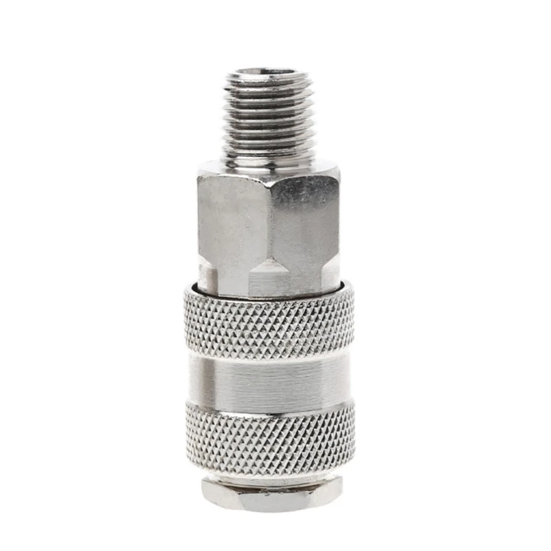 1PC Euro Air Line Connector Fitting Woman Rýchle uvoľnenie 1/4 palca BSP Muž %328 a 313
