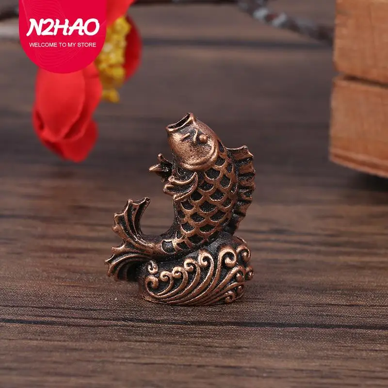 1pc feng shui skákanie koi zliatiny kadidla horák držiak držiak meditácia Buddha Coil Base Držiak kadidla Domáca dekorácia