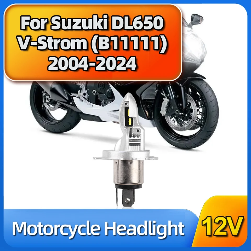 1PC H4 LED HI/LO Motocykel žiarovky pre Suzuki DL650 V-Strom (B11111) 2004 2005 2006 2007 2008 2008 2009 2009 2010 2012 2012-2024