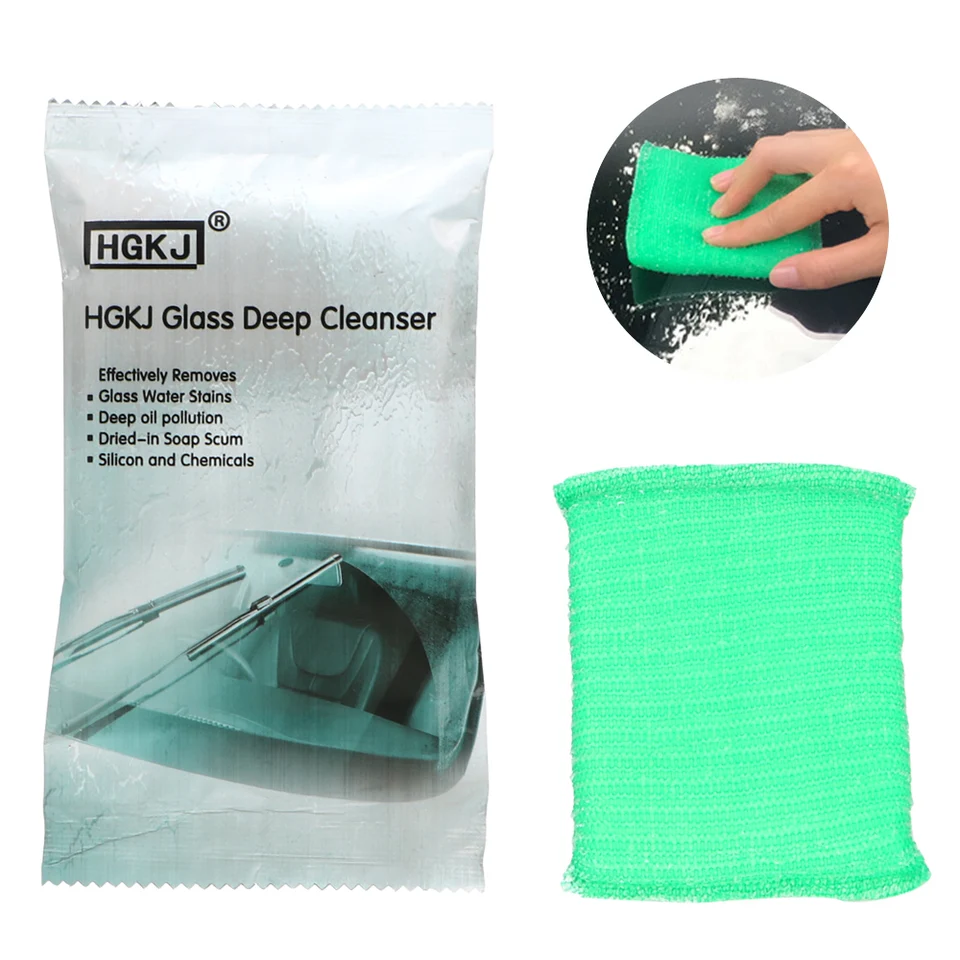 1PC Hgkj Scratches Opravy Care Demontáž Olejový film Orny Film Ohno Černé sklo Čistenie Prístupy vozidla Čistiace čistenie Kúzla Magická špongia
