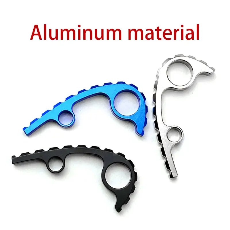1pc hliníkový zliatinový nôž noža SpACER pre Spyderco para3 C223 polovojenský 3 backspacer chrbtica kýl DIY Vyrábajte príslušenstvo diely