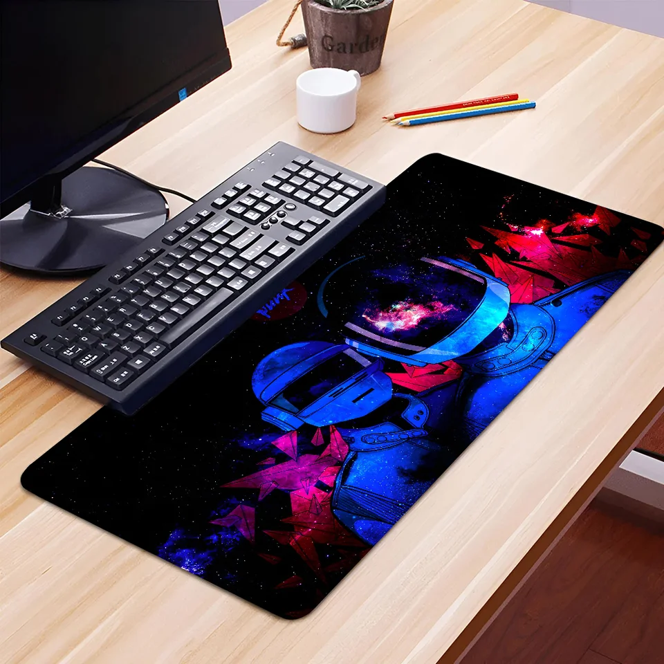 1pc horúce žiarenie pobyt Daft punk non-sklip myš Mouse podložka vhodná pre kancelárske počítače notebooky e-športy herné stoly rohože xxl klávesnica