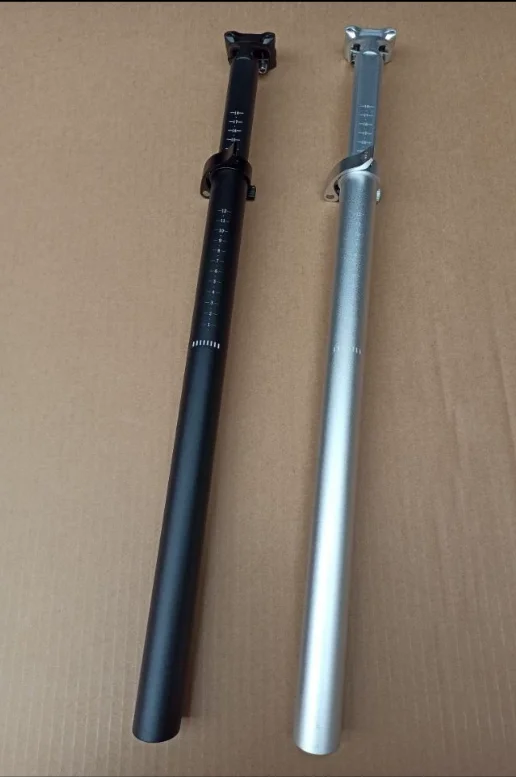 1pc HQ Úplne nový rozšíriteľný stĺpik sedadla Nastaviteľné sedadlo 500-750 mm 33,9 mm hliníka 690gra pre Dahon Skladací bicykel 412 P8