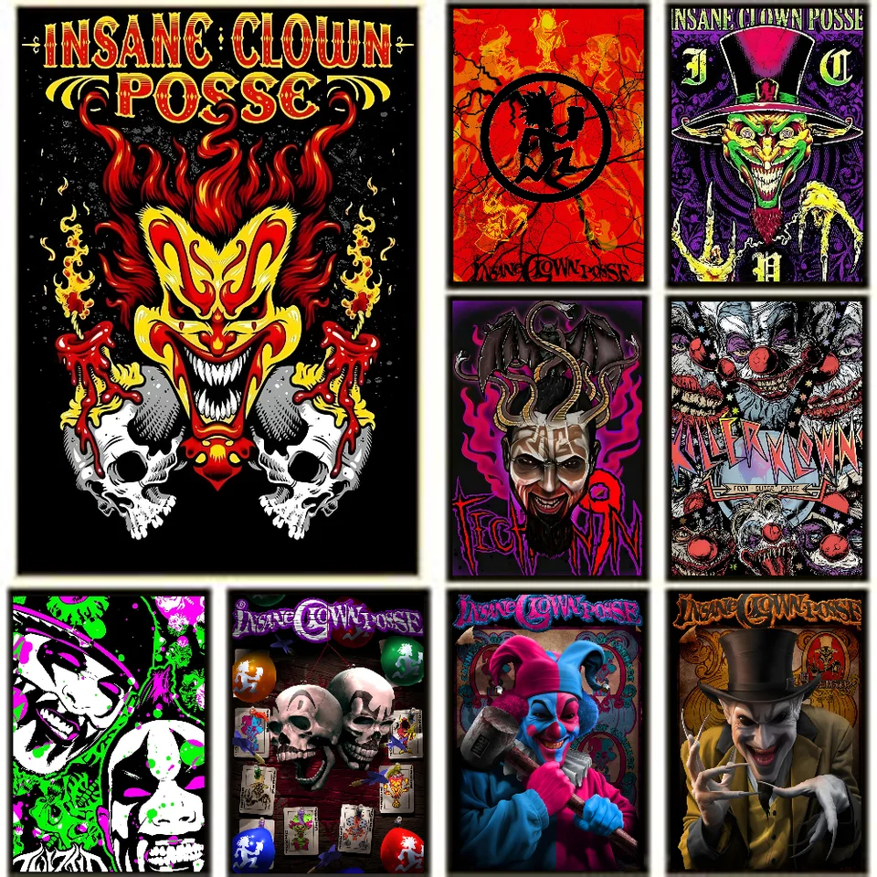 1PC Insane Clown Posse plagát plagáty nálepky umenia nástenné maľby dekorácie herná izba dekorácie darčeky kawaii maľba maľby