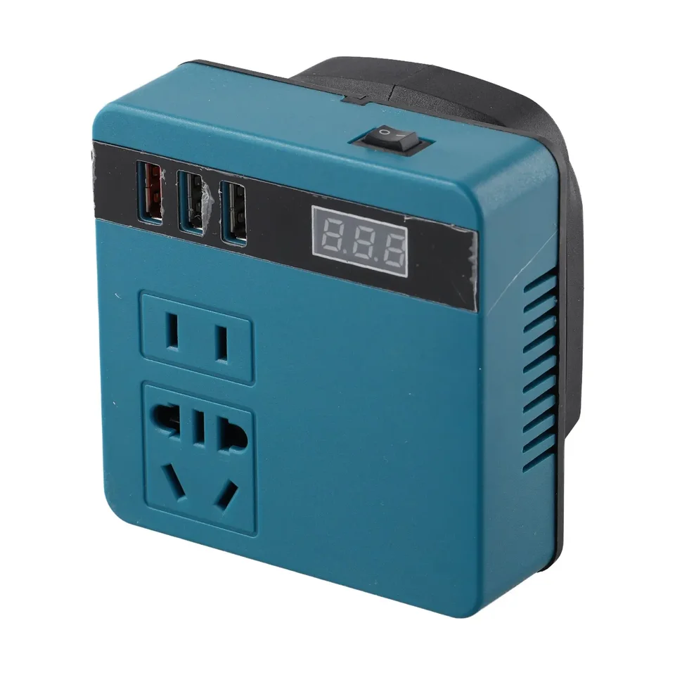 1PC Inverter Battery Inteligentná batéria Littium Battery Transformátor s prúdovým displejom 5V až 30 V Vstupné napätie 110V 220V prepínanie