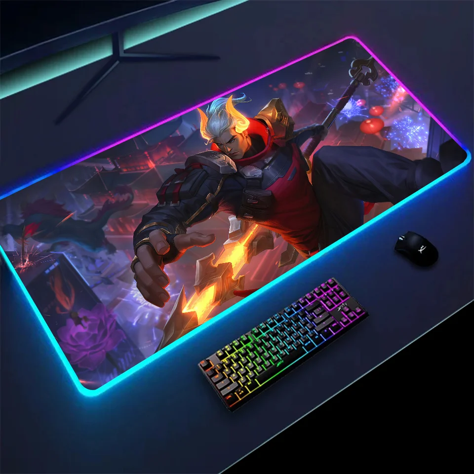 1PC Jarvan IV League of Legends xxl RGB herné podložky myši