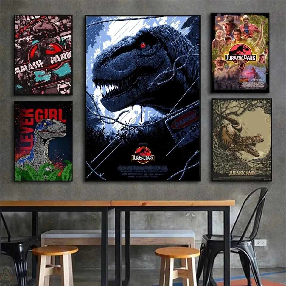 1pc Jurský park plagát papier tlač domácu spálň