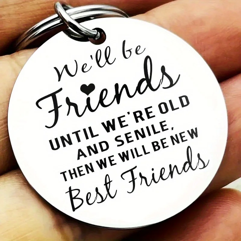 1pc Keychain to najlepším priateľom priateľstvo bude noví najlepší priatelia