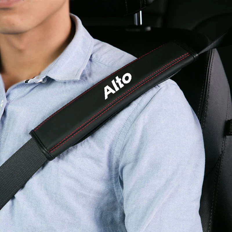 1PC kožené autosedačky poťahy na ramene Coath Comfort strážny vankúš na krk pre Suzuki Alto SX4 Swift Jimny Ignis Baleno