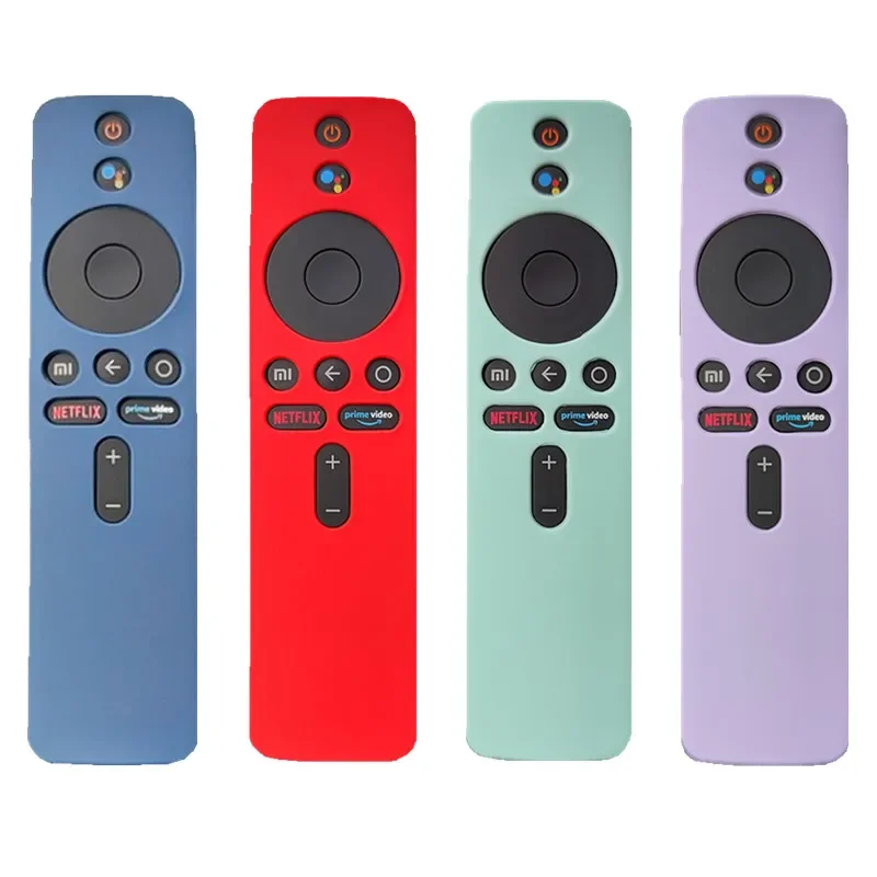 1pc kryt diaľkového ovládača pre puzdro pre Mibox S Soft Silikone Silikone Remote Protector Raleve pre Xiaomi TV box diaľkovo odolný voči rukávovi
