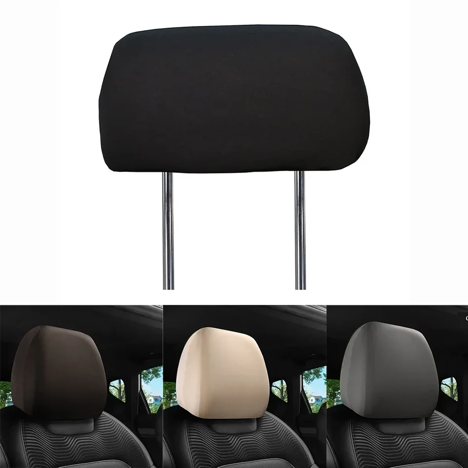 1pc kryt hlavy automobilov čierna prémiová handrička hlavy pre auto pre vozidlo SUV SUV Automatické auto Interiér Interiérový vankúšik