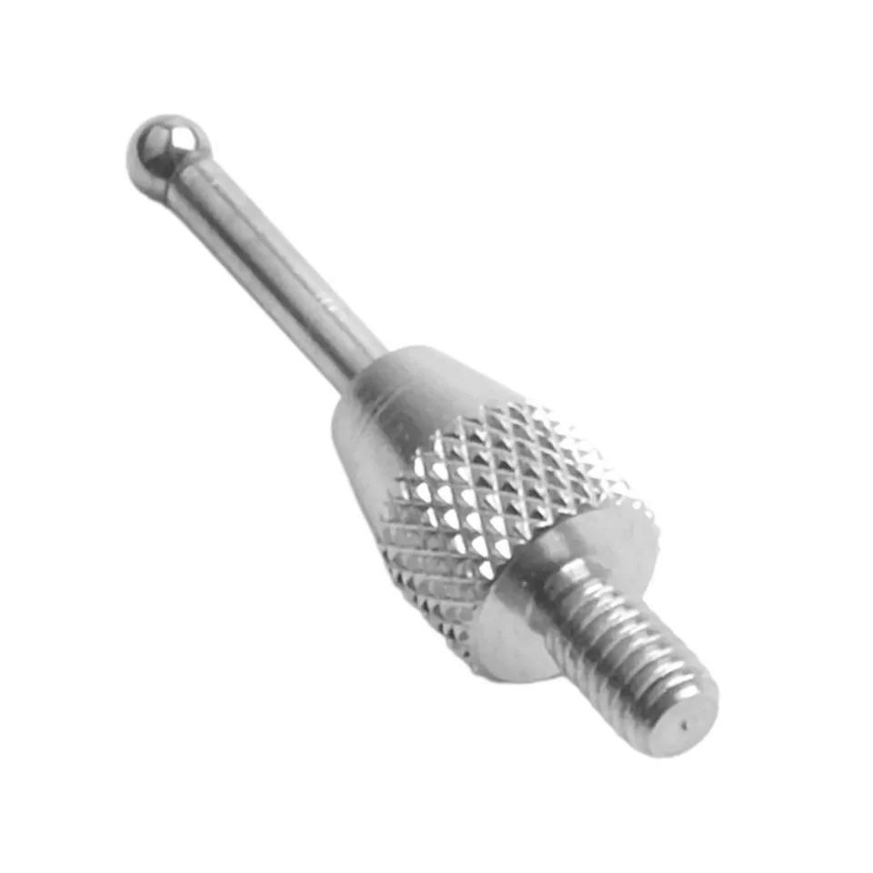 1pc m2.5 Volfrámové oceľové tipy CMM kontaktná sonda 2 mm CNC stylus merajúce 10-50 mm stylus mikrometrový mikrometer oceľový merací sonda
