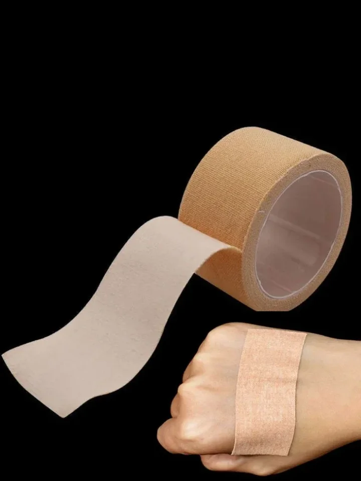 1PC Medical Adhessive Prieprava bavlnená ruka na ruky Lietajúce lepenú obväz Bandage pásky koža farba Bandaids prvá pomoc pri núdzovej súprave