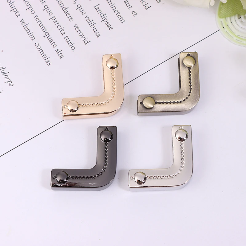 1PC Metal Bag Rohové rohy dekora