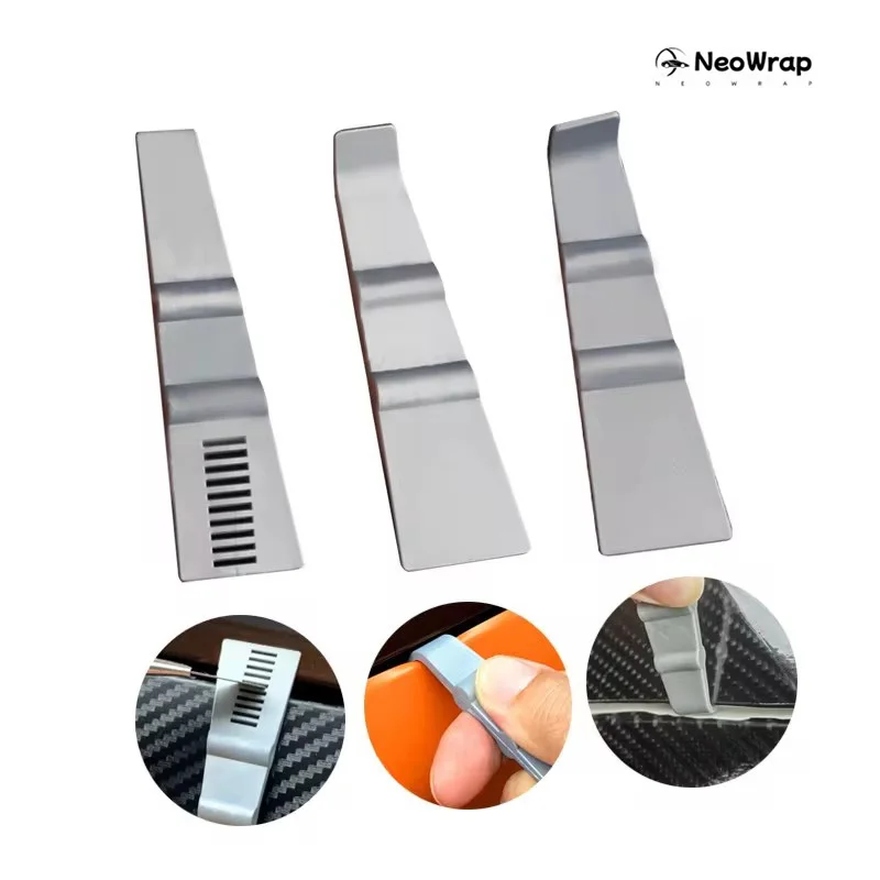1pc Micro Squeegee uhlíkové vlákno zabalenie škrabky na vinylové plech