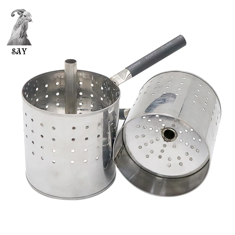 1PC Mnoho dier kovových shisha uhlia držiaka s obrazovkou s rukoväťou pre vodnú fajku/Sheesha/Chicha/Narguile Tobacco Bowl doplnky