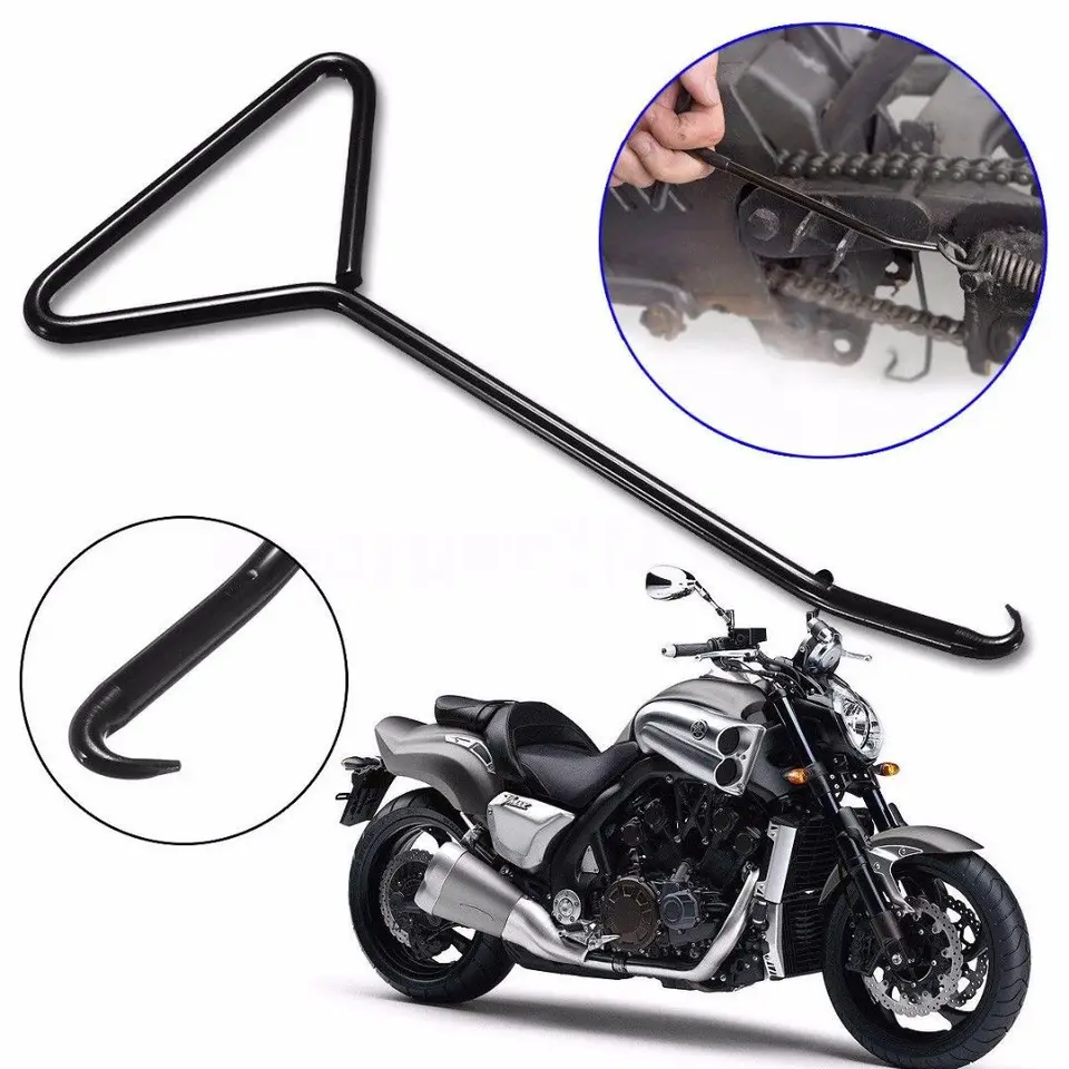 1PC Motocykel z nehrdzavejúcej ocele Výfukový stojan pružiny sťahová sťahová sťahovačka Motokrosová nečistota motocyklov Motocyklové príslušenstvo Nástroje na opravu