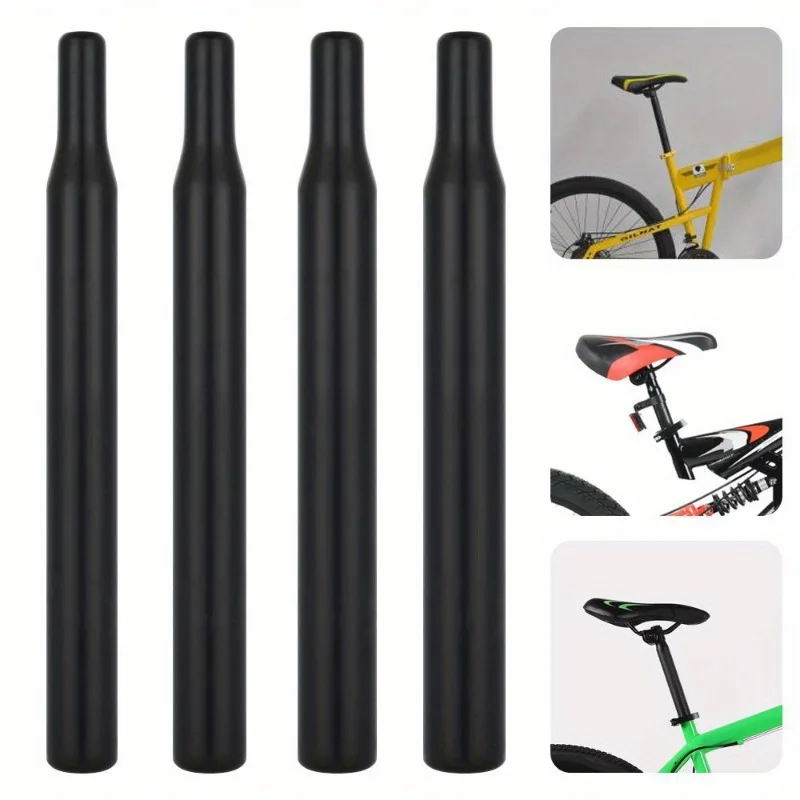 1PC Mountain Bike Saddle Truby Vysoko kvalitná sedlová trubica sedlového sedla Rôzne typy oceľových doplnkov bicyklov bicykel