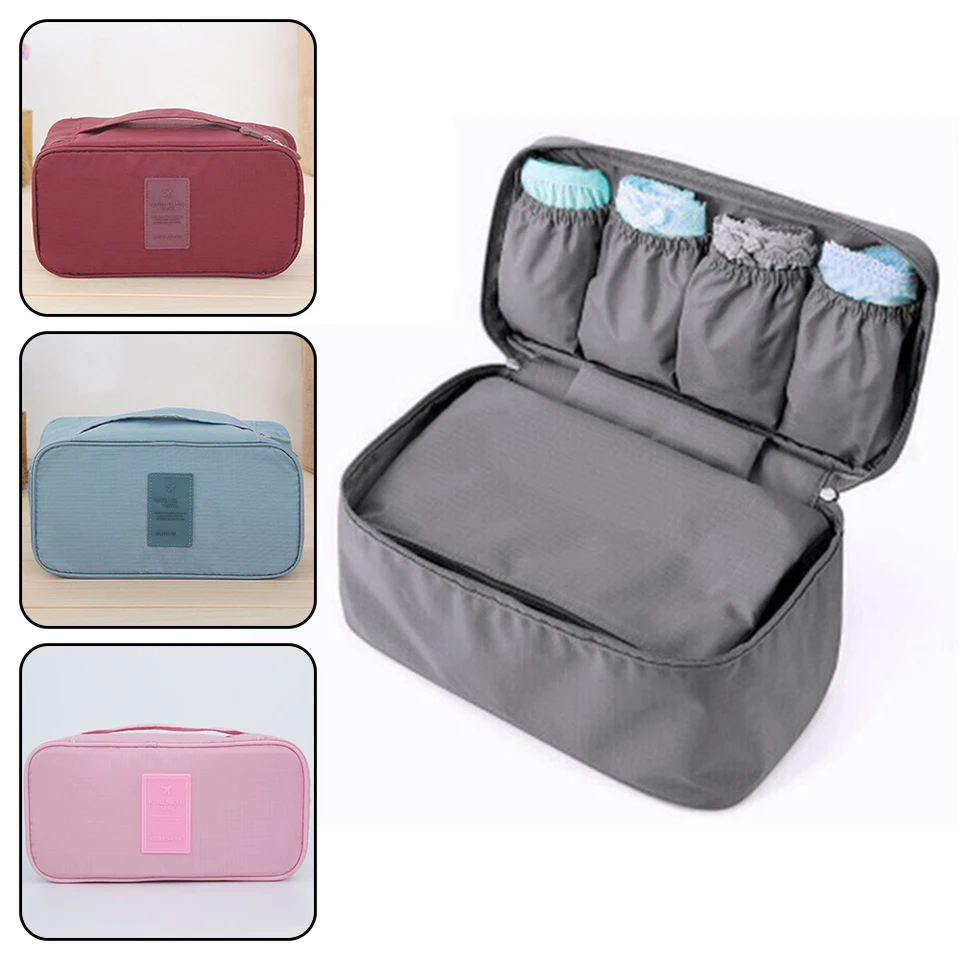 1PC Multifunkčná organizátor Underwear Organizátor prenosné cestovné toaletné potreby a toaletné potreby