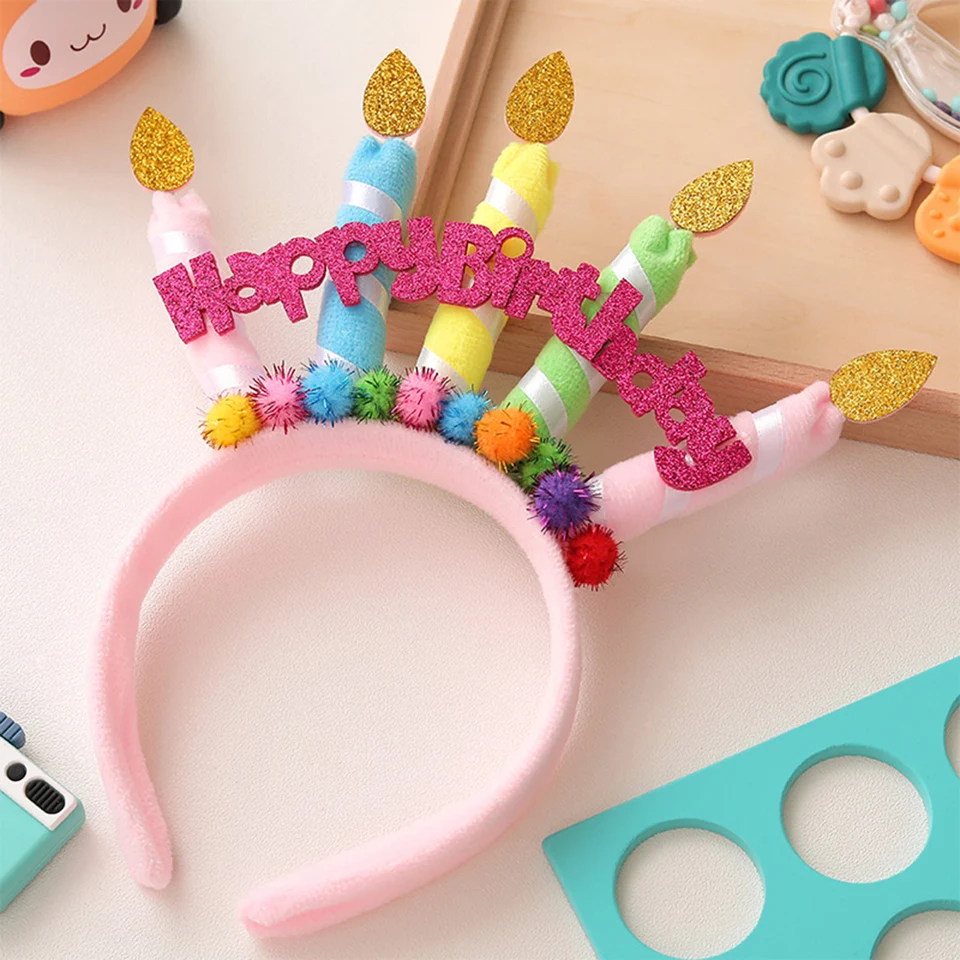 1pc narodeniny sviečky na vlasy DECORÁCIE VLASTNÉHO PRÍSPODY ČEPDRES