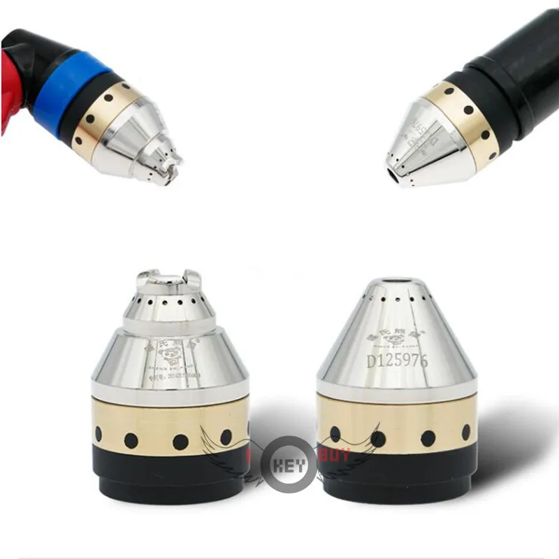 1PC Nový P80 PLASMA TORCH Manuál ruky /CNC rezná dýza Kovová ochranná rukávová rezačka Čistá medená ochranný kryt odolný