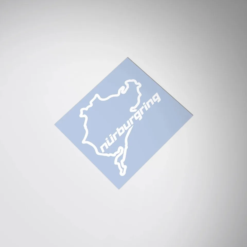 1pc nürburgring mapa slepky na autá vodotesné pre telo čelné sklo kmeň vinyl vinylové obtisky módne dekorácie