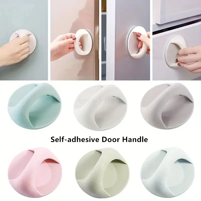 1pc okrúhle viacúčelové sklenené okenné chladnička pomocné gombíky šatníka Nábytok