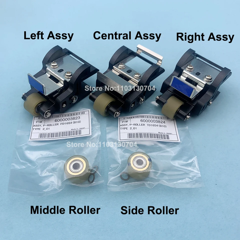 1PC Original Roland VP540 TLAK TLAKOVÁ PINCH Zostava valca Assy pre ROLAND VP300 SP300 SP540 RS540 VS640 RF640 XF640 XR640