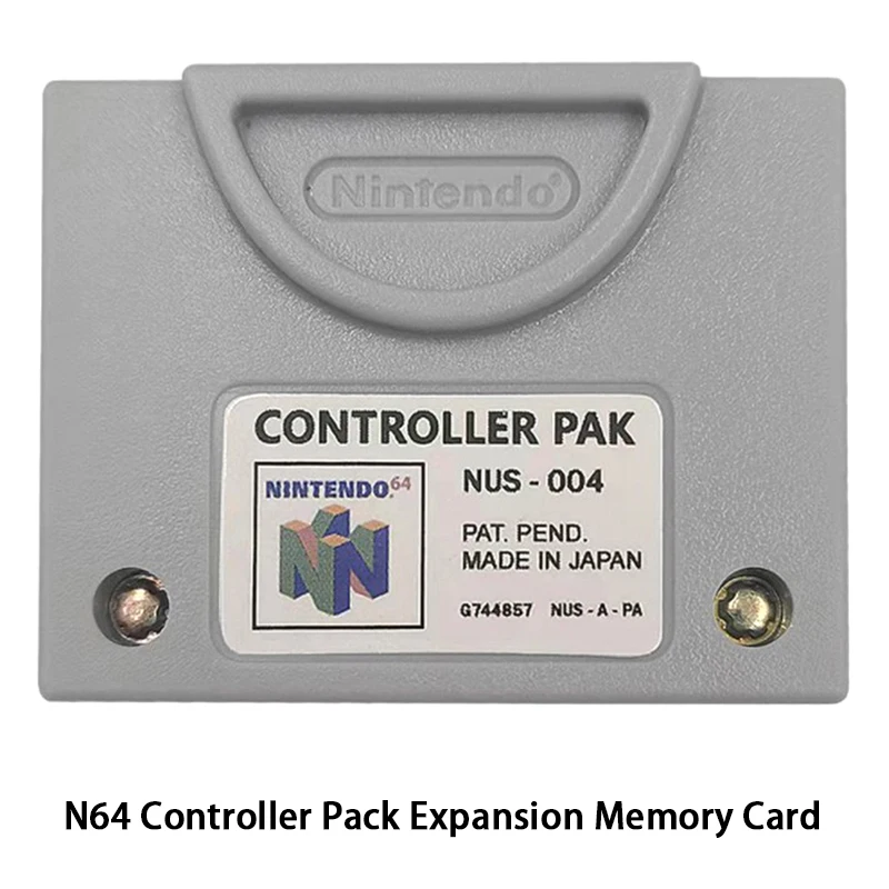 1pc Pack Expansion Pamäťová kazeta pre výmenu N64 Controller PAK (NUS-004)
