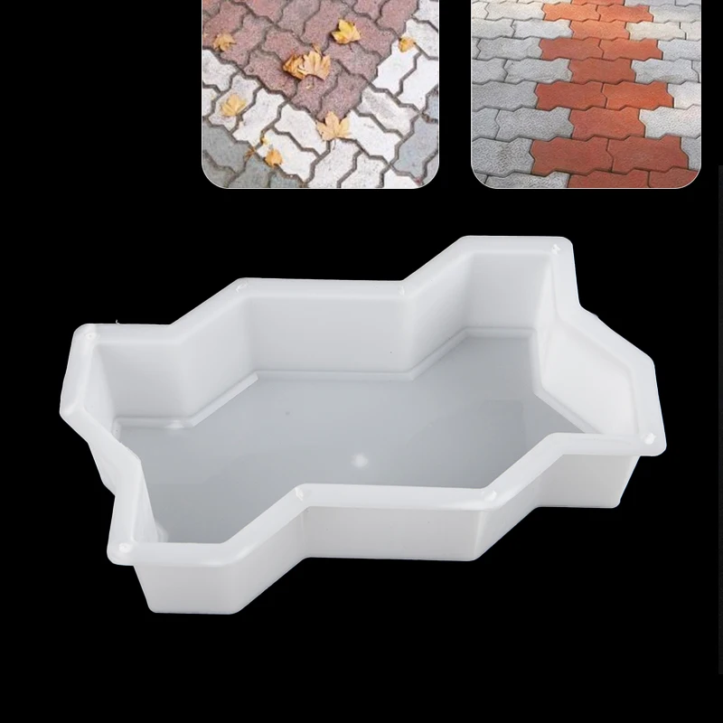 1pc plastové domáce zvieratá výrobca ciest betónové formy záhradná dlažba pre plesňu cesta dlažba tehlová forma