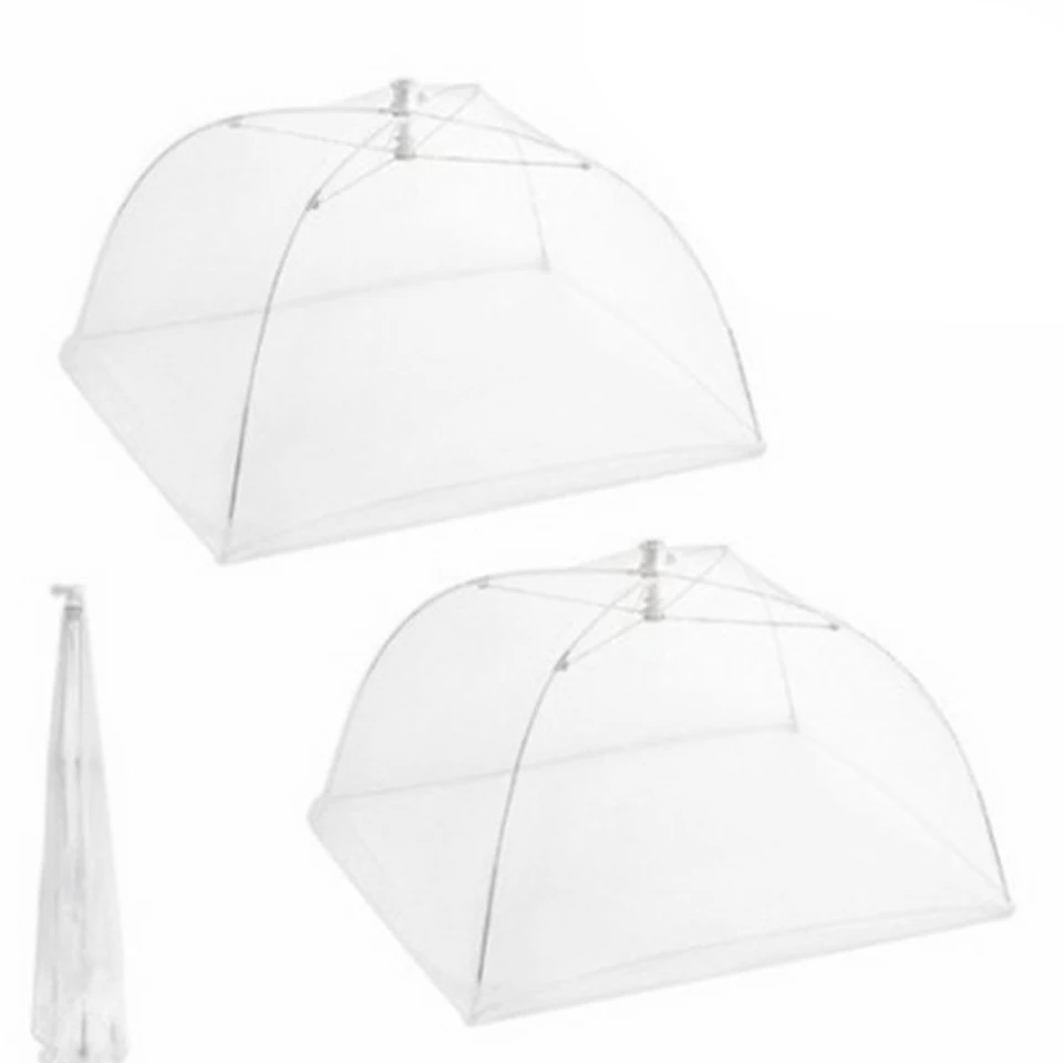 1PC Potravinové krytie stolové kuchynské jedlo Gadgety najnovšie pletivo opätovne použiteľné BBQ čipky proti štýlu dáždnik Picnic Picnic Cooking Tools